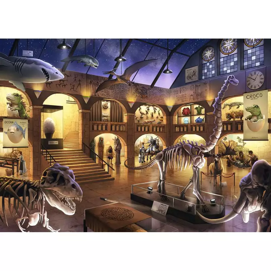 Ravensburger EXIT Puzzle Kids Im Naturkundemuseum bunt