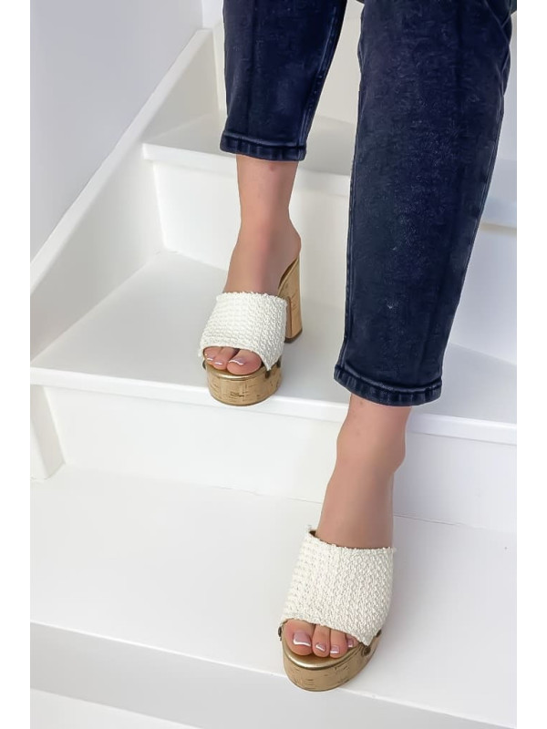 Semerdjian - Mules BETULLA Blanches
