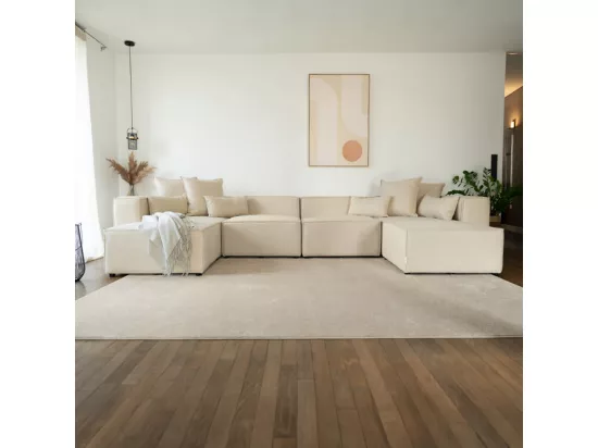 Home Deluxe Canapé VERONA Beige XXL