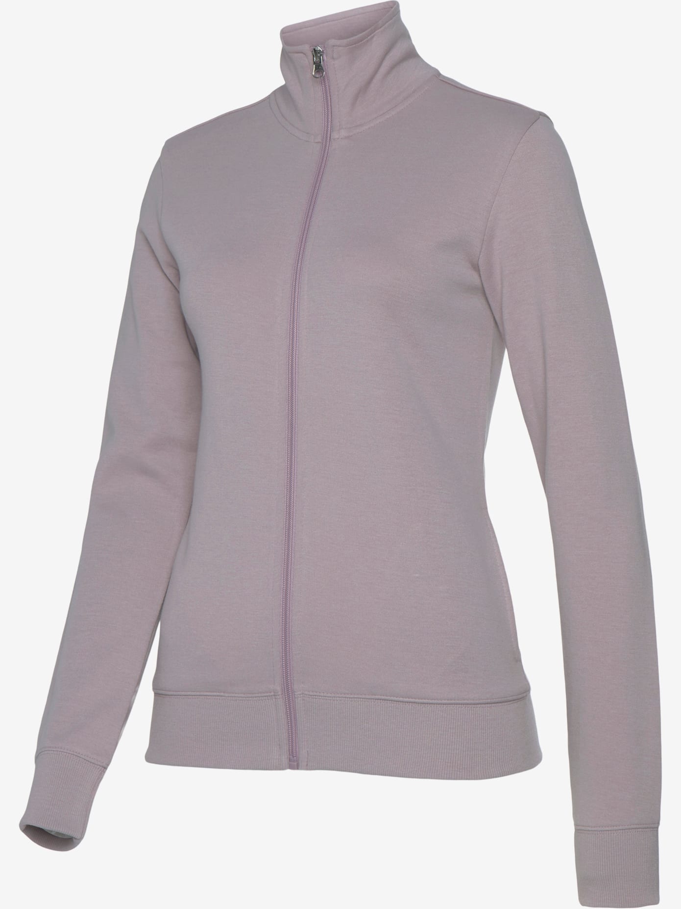 Veste sweat basique, logo imprimé et broderie