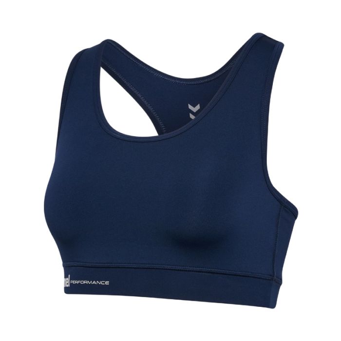 Hummel Dame BH Pulse Light Support Bra Blå