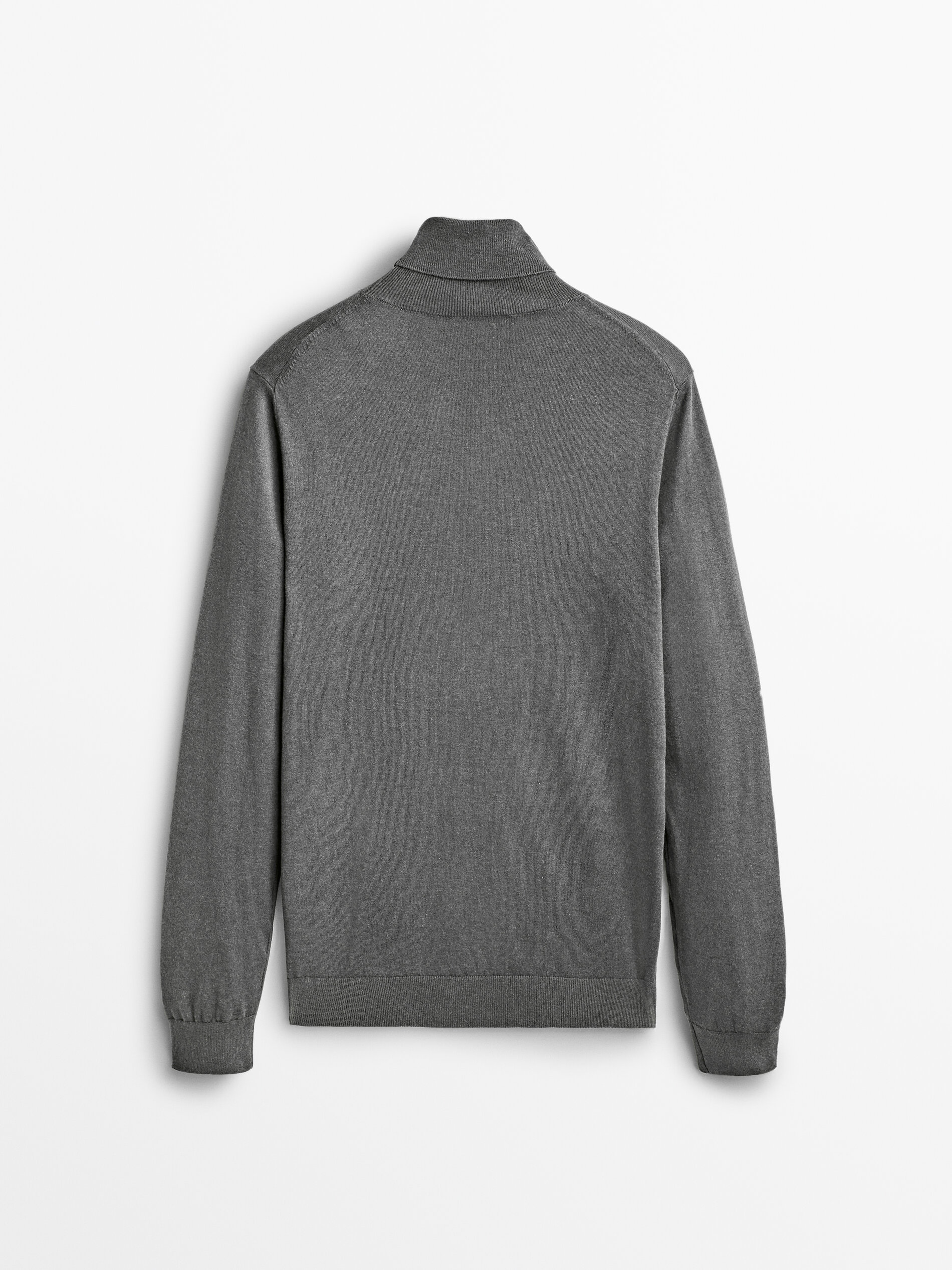 Jersey alto crochê algodón caxemira seda - GRIS ANTHRACITA