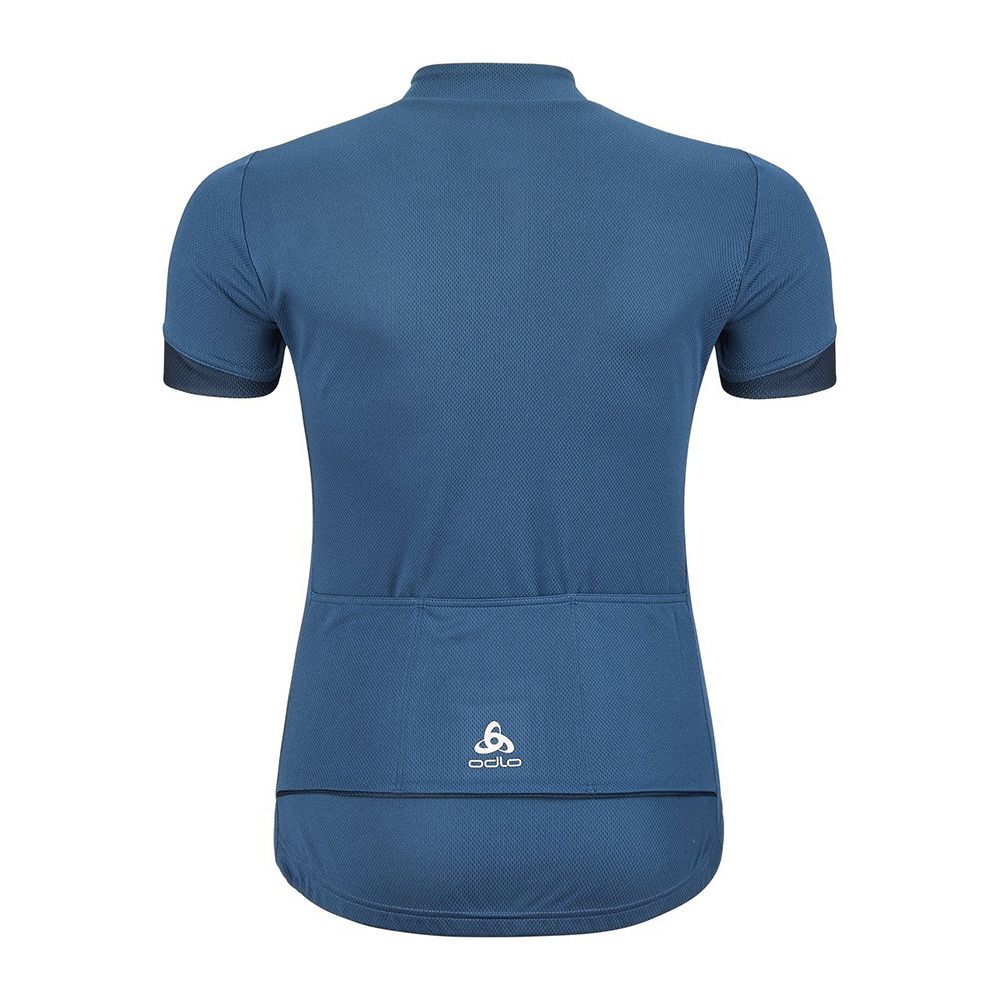 Odlo ESSENTIAL - Maillot Femme blue wing teal - dark sapphire