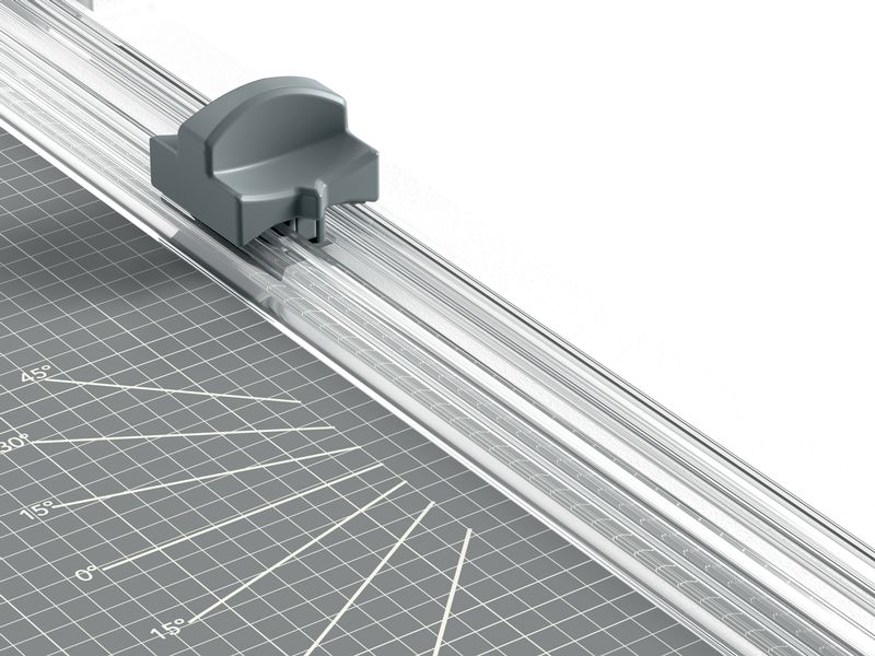 Leitz Bürogeräte Rollenschneidegerät Precision Home A4 8 Bl Precision Home A4-Rollenschneider perfekt für den Heim-, Bastel- oder Hobbygebrauch