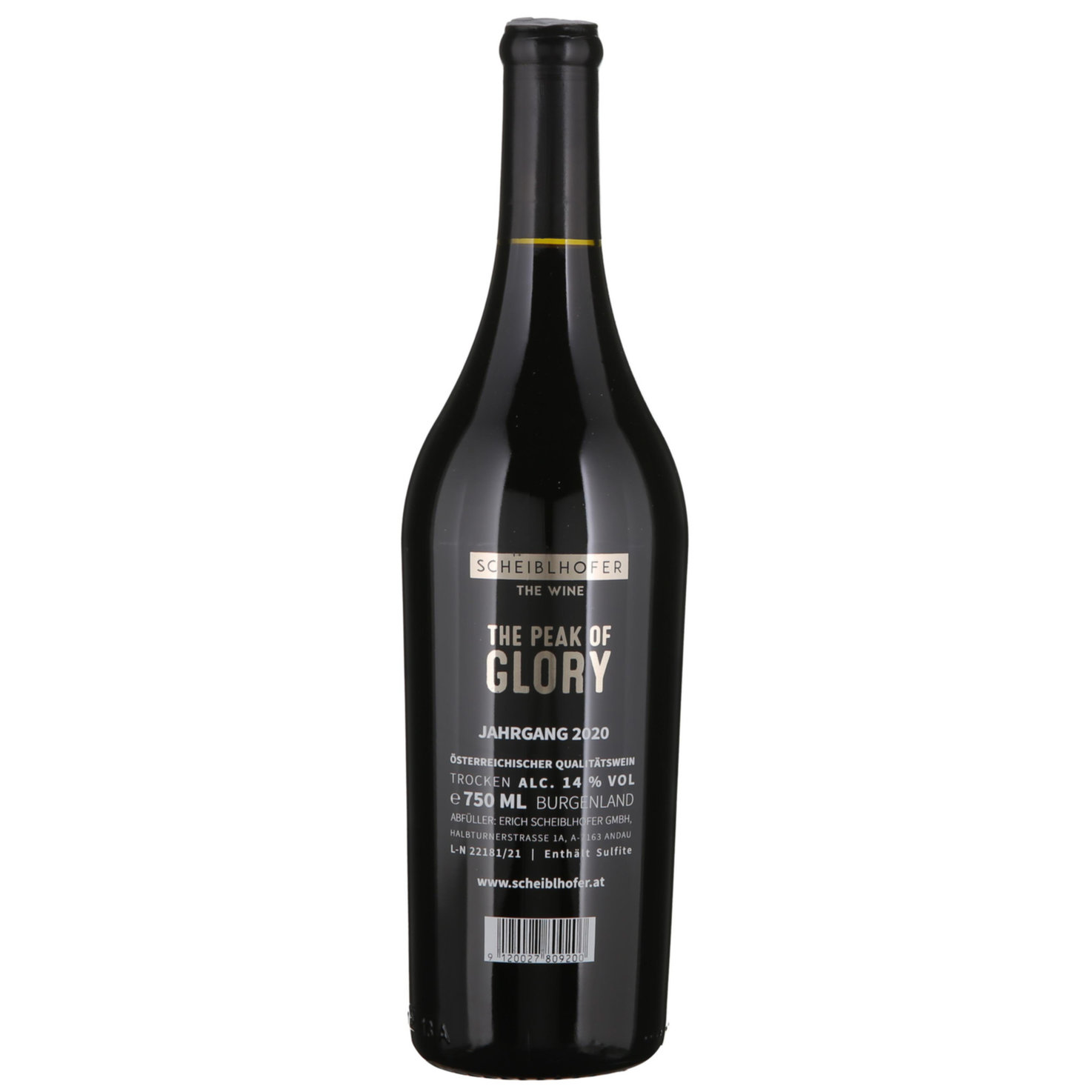 Burgenland The Peak of Glory Scheiblhofer -75cl