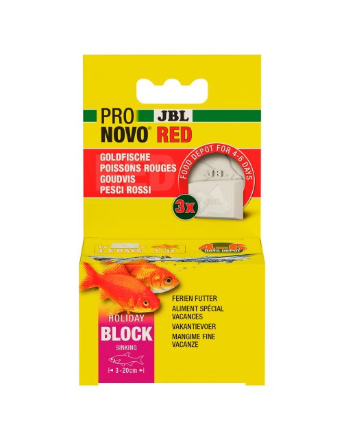 Jbl Pronovo Red Holiday - Vissenvoer - 3 Blokken