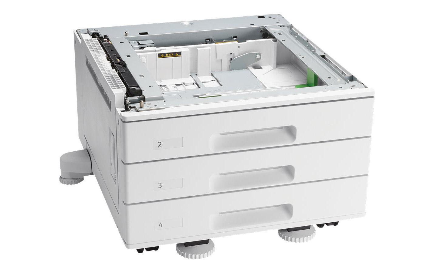 Papierschacht 097S04908<br>Papierkassette mit drei Schubladen à 520 Blatt Fassungsvermögen zu Xerox C7020, C7025, C7030, C7000