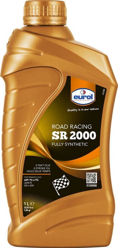Eurol - SR 2000 Road Racing - 1L - Volsynthetische 2-Takt Olie