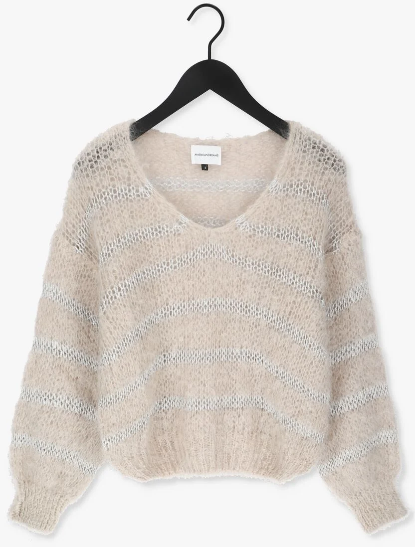 AMERICAN DREAMS beige american dreams trui katie ls knit