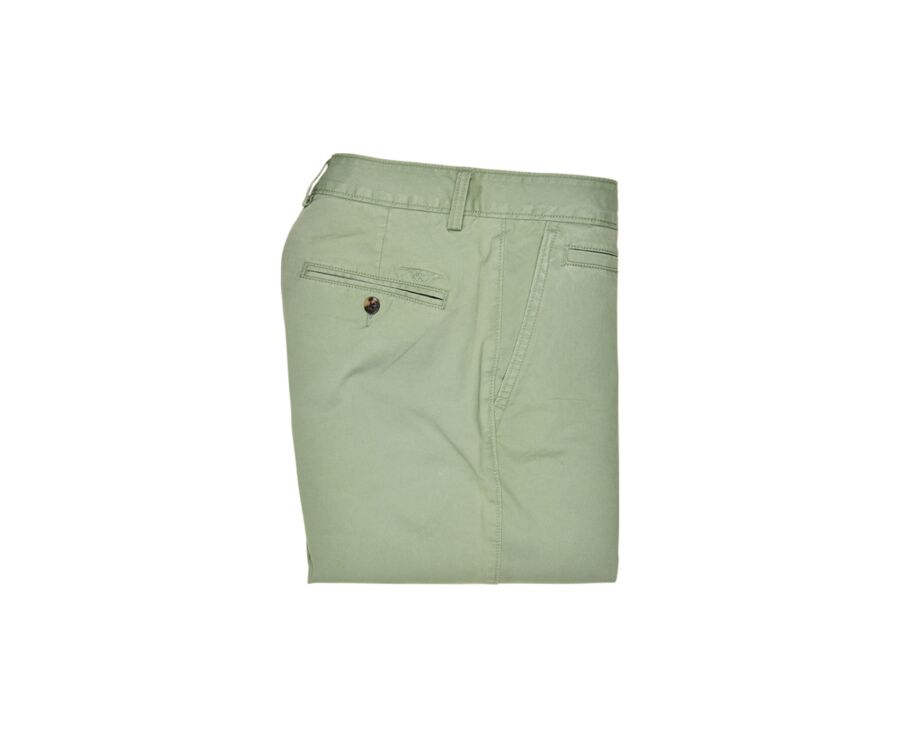 Bermuda chino homme Vert Sauge - BARRY