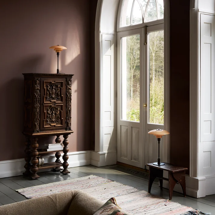 Louis Poulsen - PH 3/2 Tischleuchte, dusty terracotta (Limited Edition)