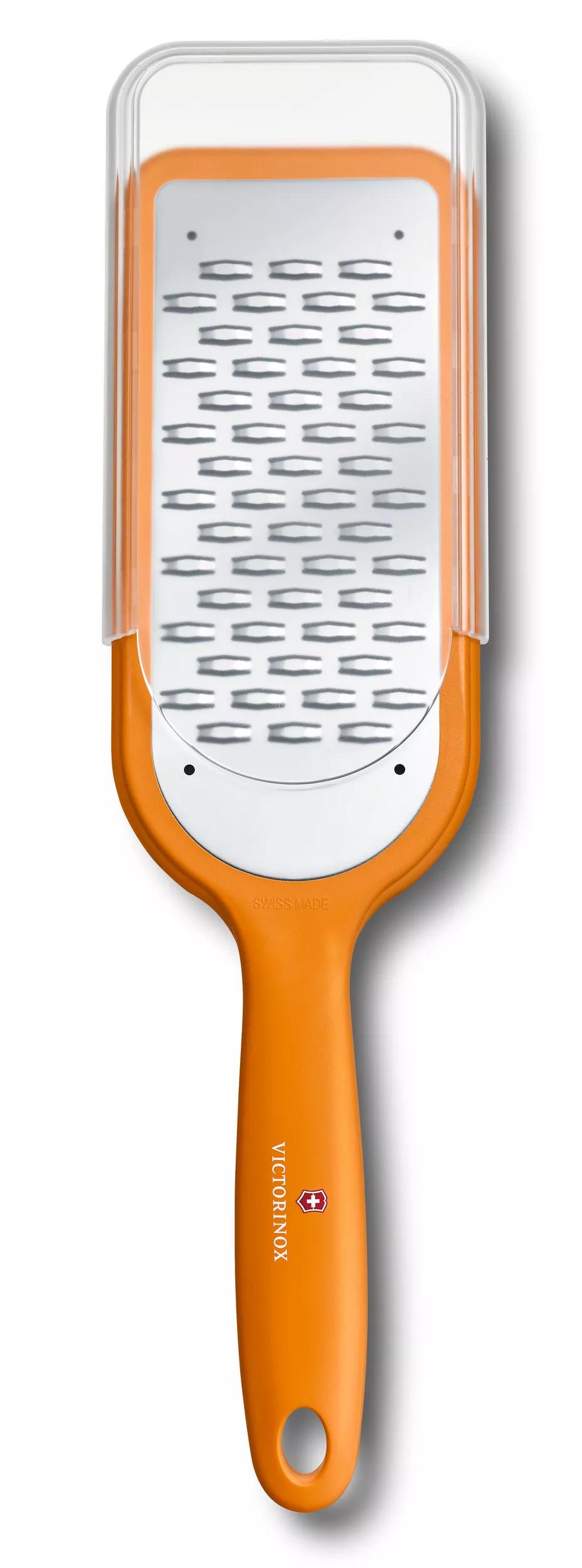 Küchenreibe, beidseitige Schneide-orange