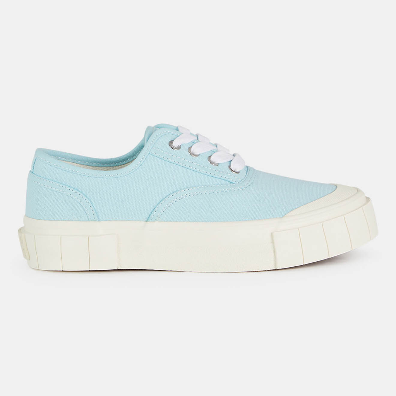 Good News Sneakers en Coton Bio Gnace bleu clair