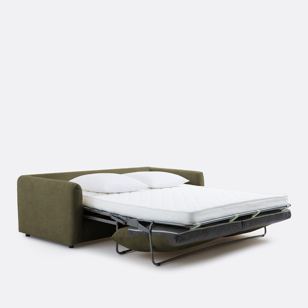 LA REDOUTE INTERIEURS<br>Sofá-cama de 2, 3 e 4 lugares. Veludo texturizado