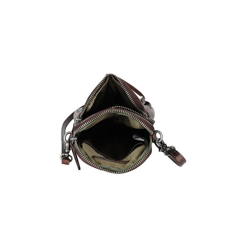 Sparwell Knox Telefoontasje Dark Brown