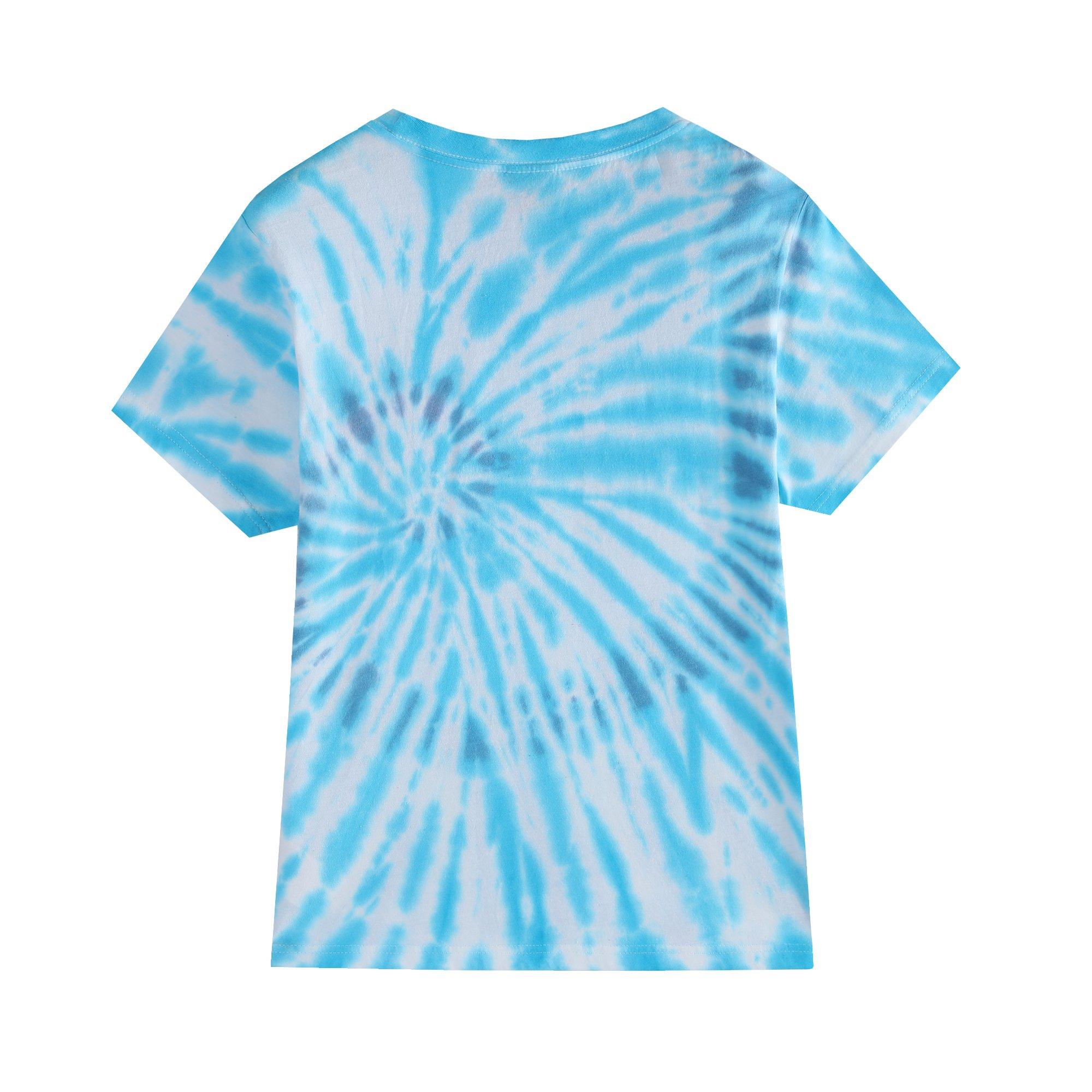 Fabric Tie Dye Short Sleeve T Shirt Juniors