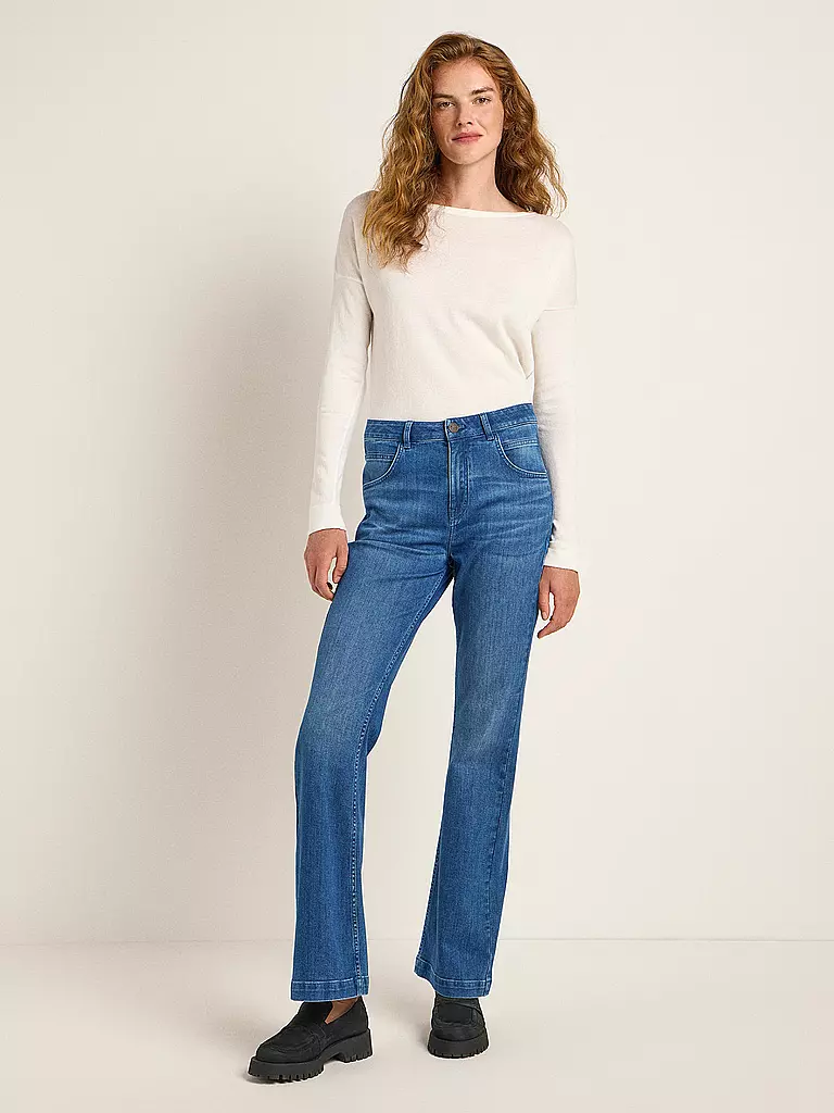 LANIUS Jeans Flared Fit blau