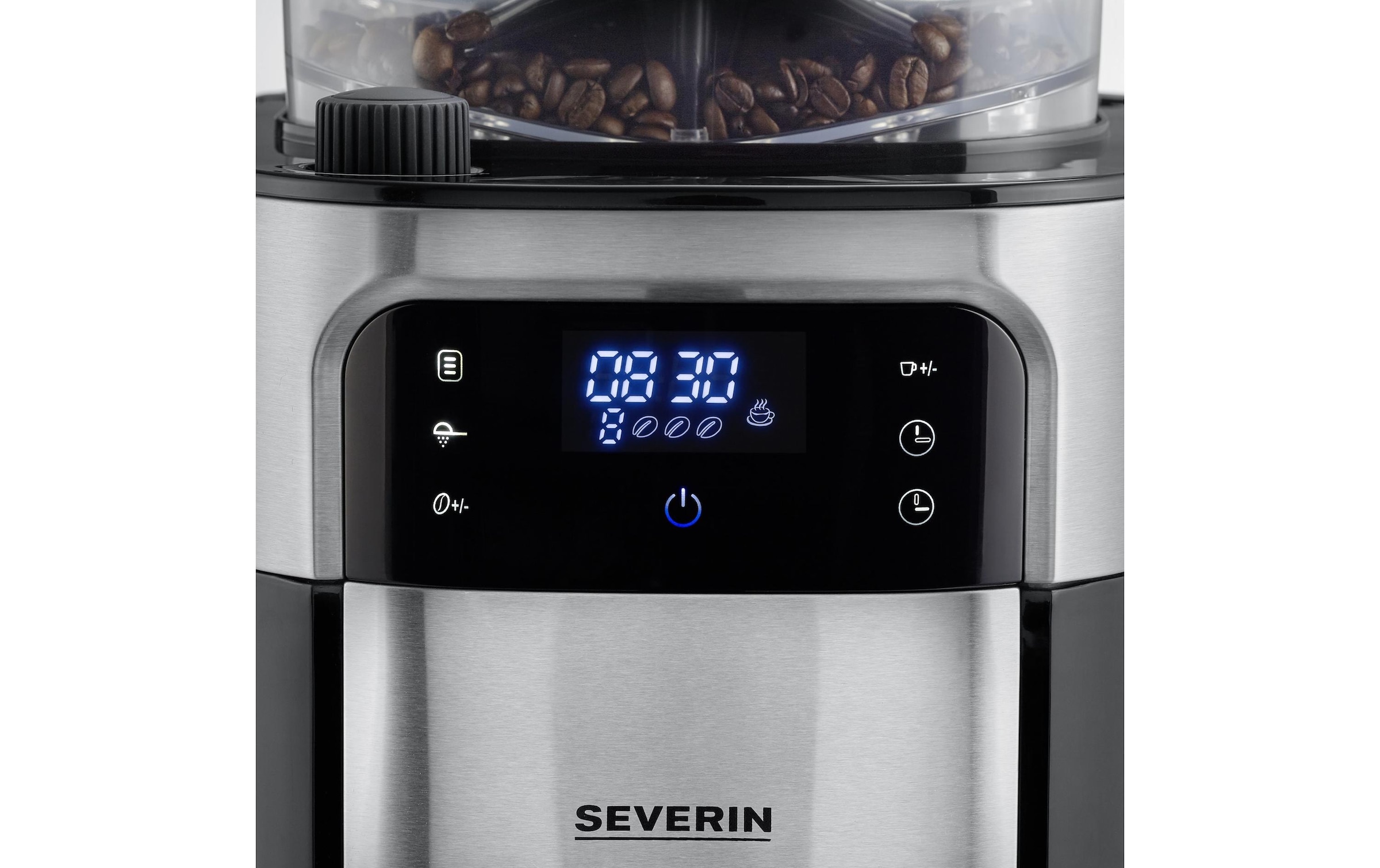 Severin Filterkaffeemaschine »KA 4814 Schwarz/Silber«