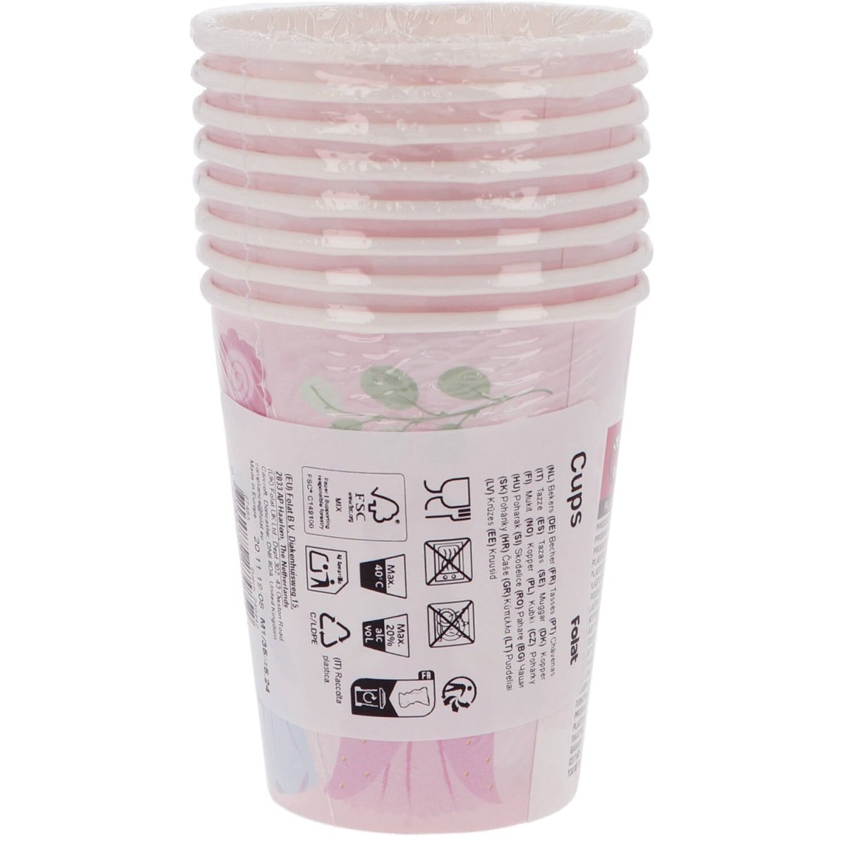 Prinsessen Beker 250ml 8st