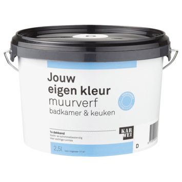 KARWEI Muurverf badkamer & keuken mat 2,5 liter