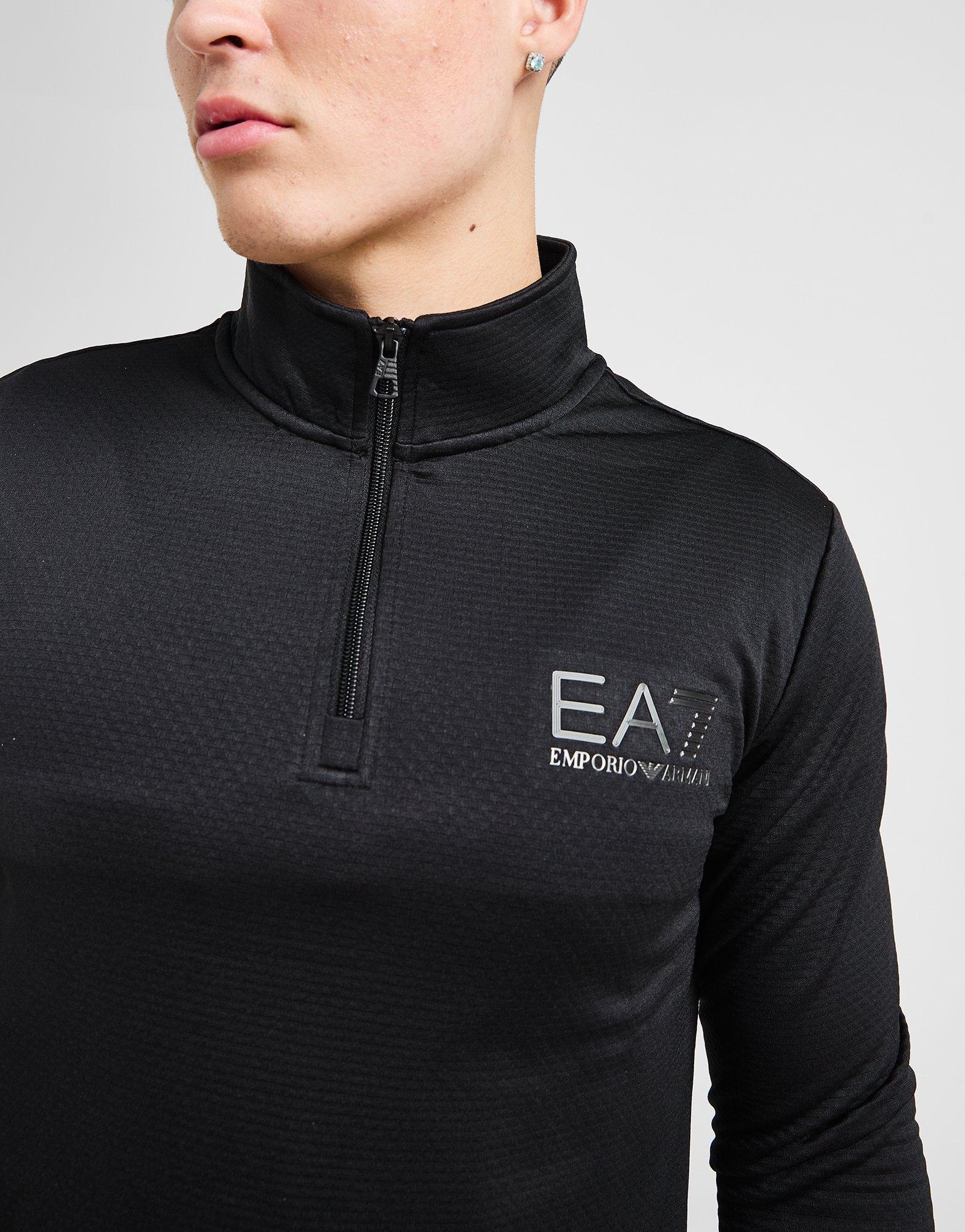 EA7 Emporio Armani 1/2 Zip Tech Top