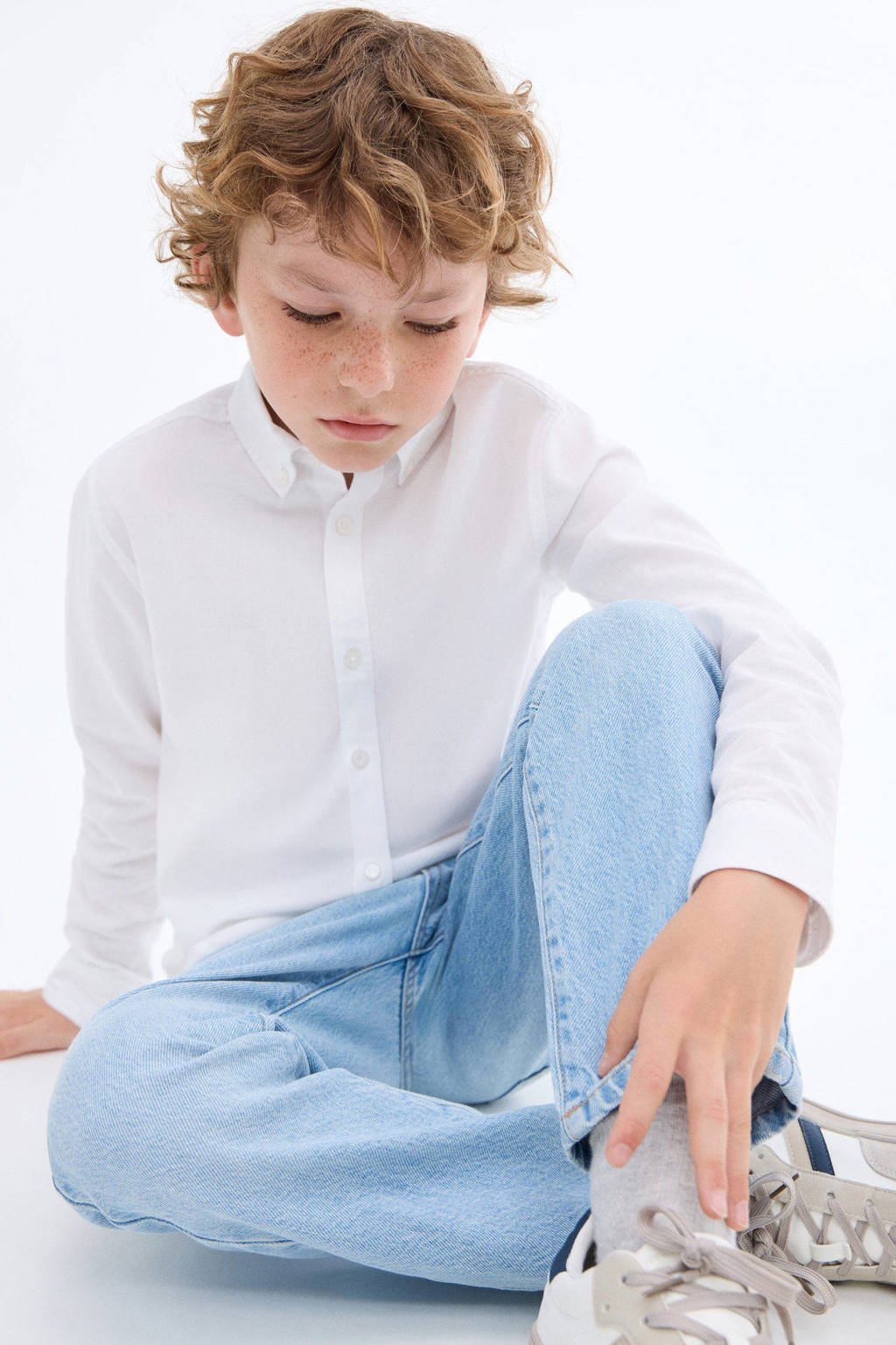 Mango Kids overhemd wit