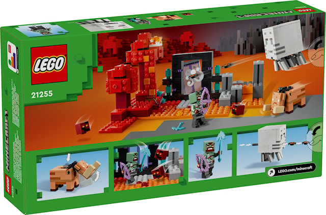 Bakholdsangrep ved underverdenportalen LEGO® Minecraft (21255)
