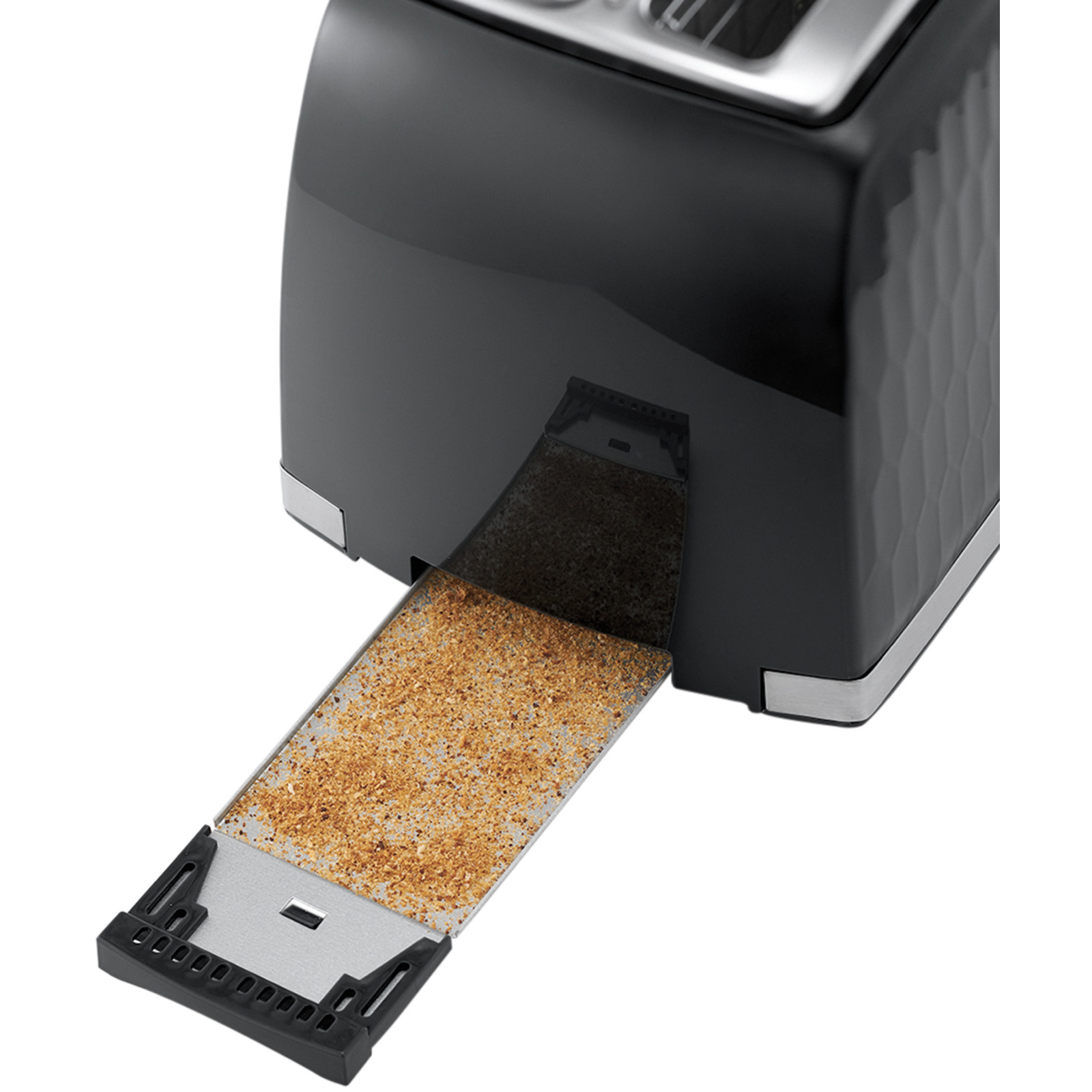 Russell Hobbs Honeycomb 2S Toaster Black 26061-56