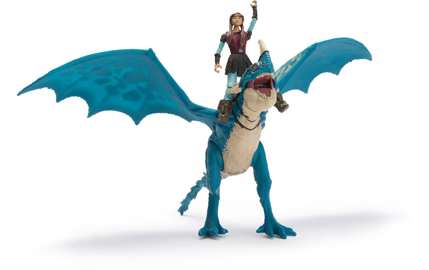 Spielzeugfigur Dragons Movie Sturmpfeil und Astrid VikingSpielzeugfigur