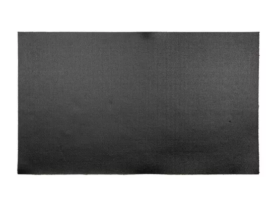 Tapis en PVC imprimé marron 45x75
