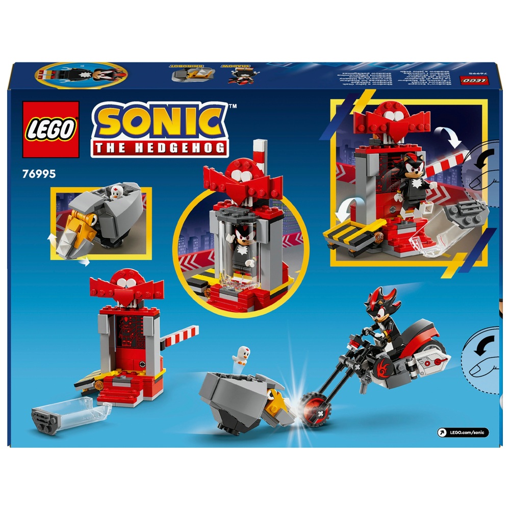 LEGO Sonic 76995 the Hedgehog Shadow the Hedgehog Escape Spielzeug