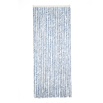 Livn deurgordijn Chenille blauw 100x230 cm