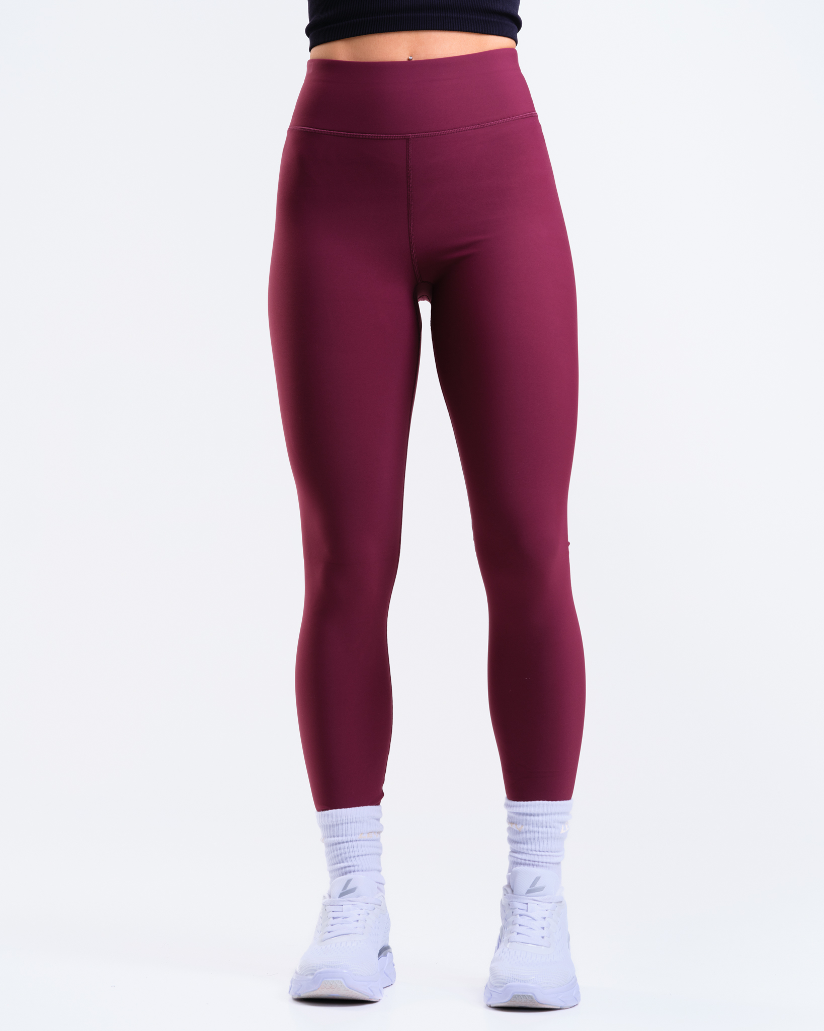LEVITY Primary Clean Winter Tights Burgundy