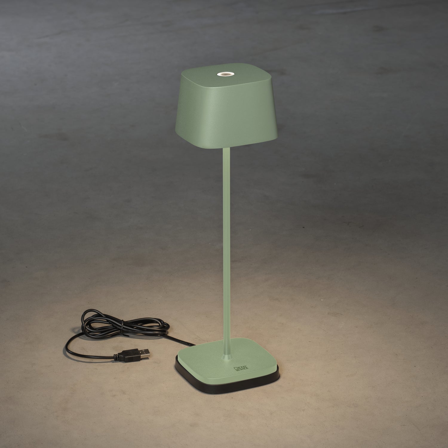 Konstsmide tafellamp Capri groen 13 x 15 x 41 cm