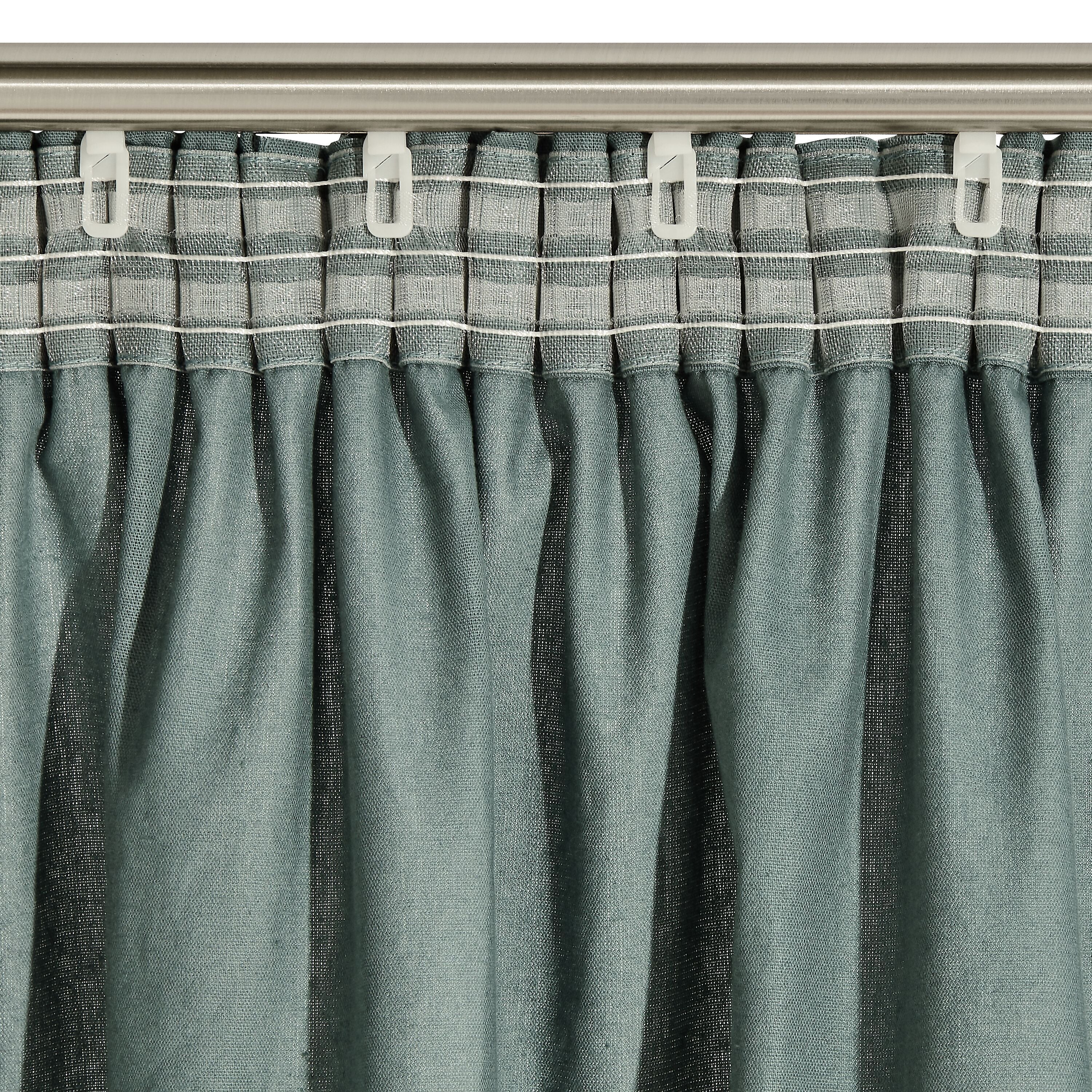 ALISHA Fertigvorhang blickdicht - Mint / B: 150.0 cm x H: 270.0 cm