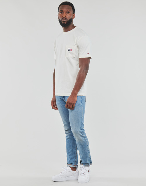 Tommy Jeans - TJM CLSC TIMELESS TOMMY TEE - Blanc