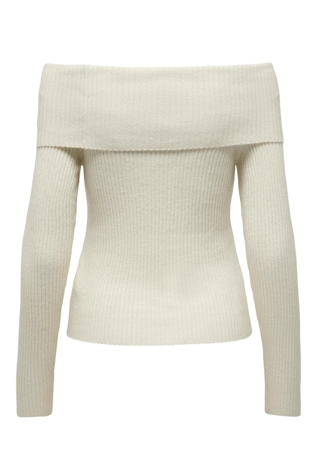 Only Onlkatia Ls Off Shoulder Knt Nca 4387886 whitecap gray melange