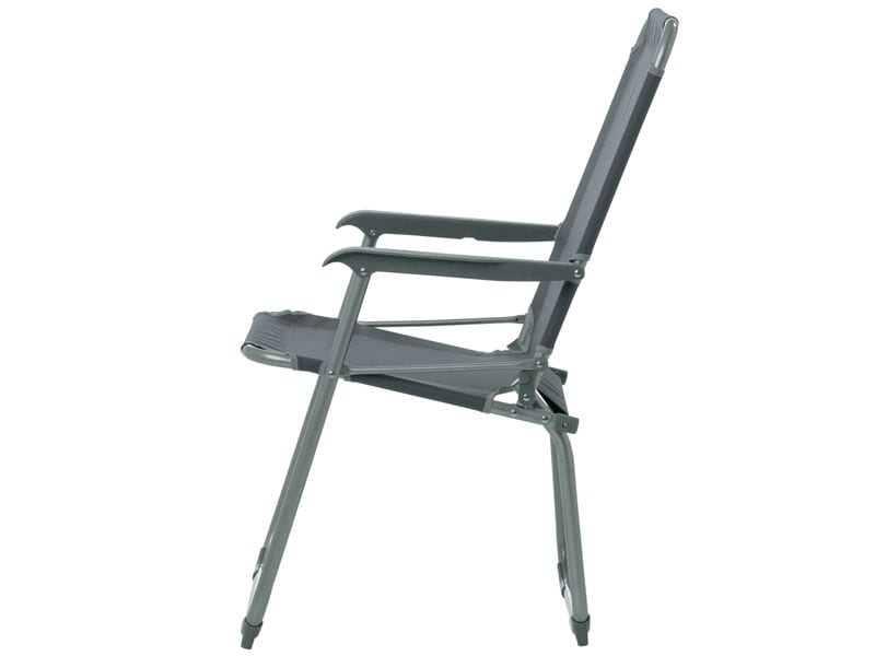 KOOR Campingstuhl Comodo Grigio, 2 Stück Kompakte und leichte Outdoor-Stühle