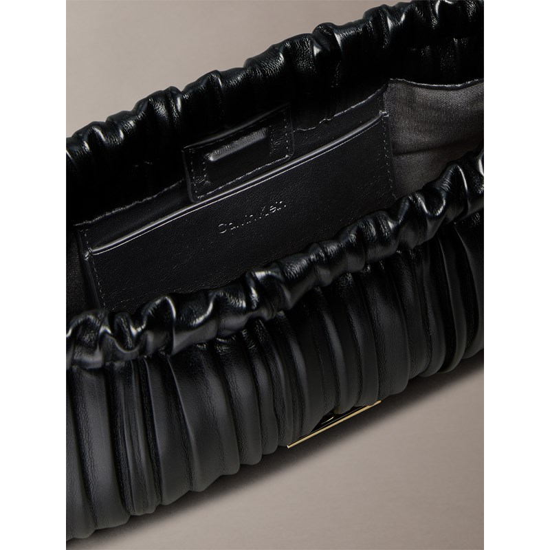 Calvin Klein<br>Crossbody Drawstring Plisse