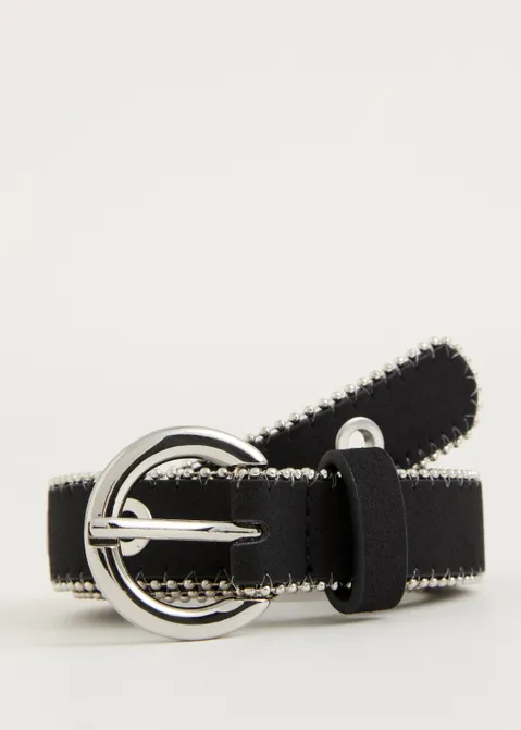 Ballchain riem zwart (ZWART)