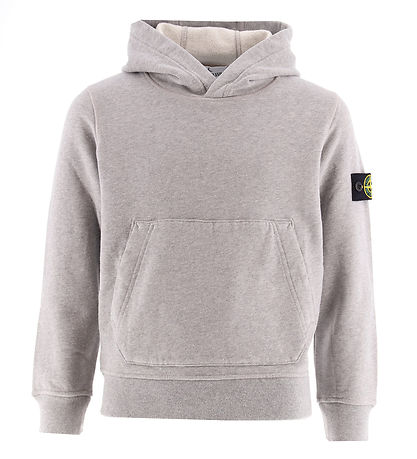 Stone Island Kapuzenpullover - Grau Meliert