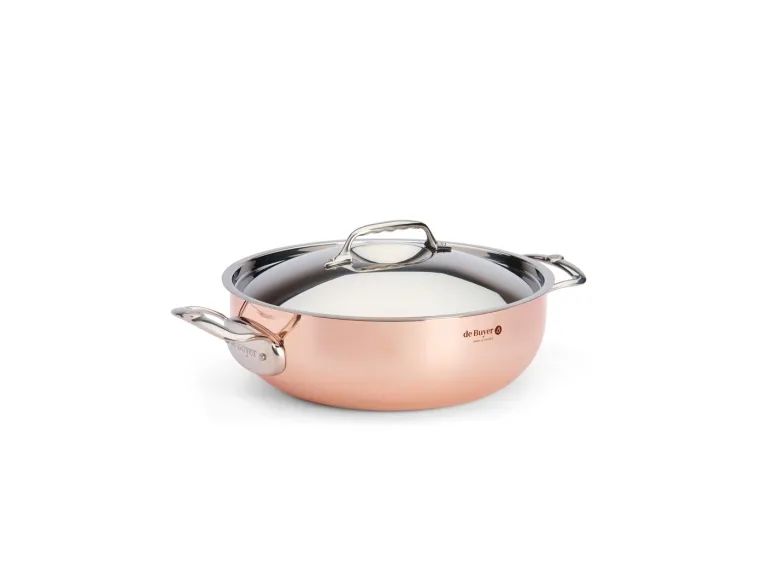 de Buyer Prima Matera, 5 L, Kobberfarve, Kobber, Rustfrit stål, Rustfrit stål, Rustfrit stål, 27,9 cm