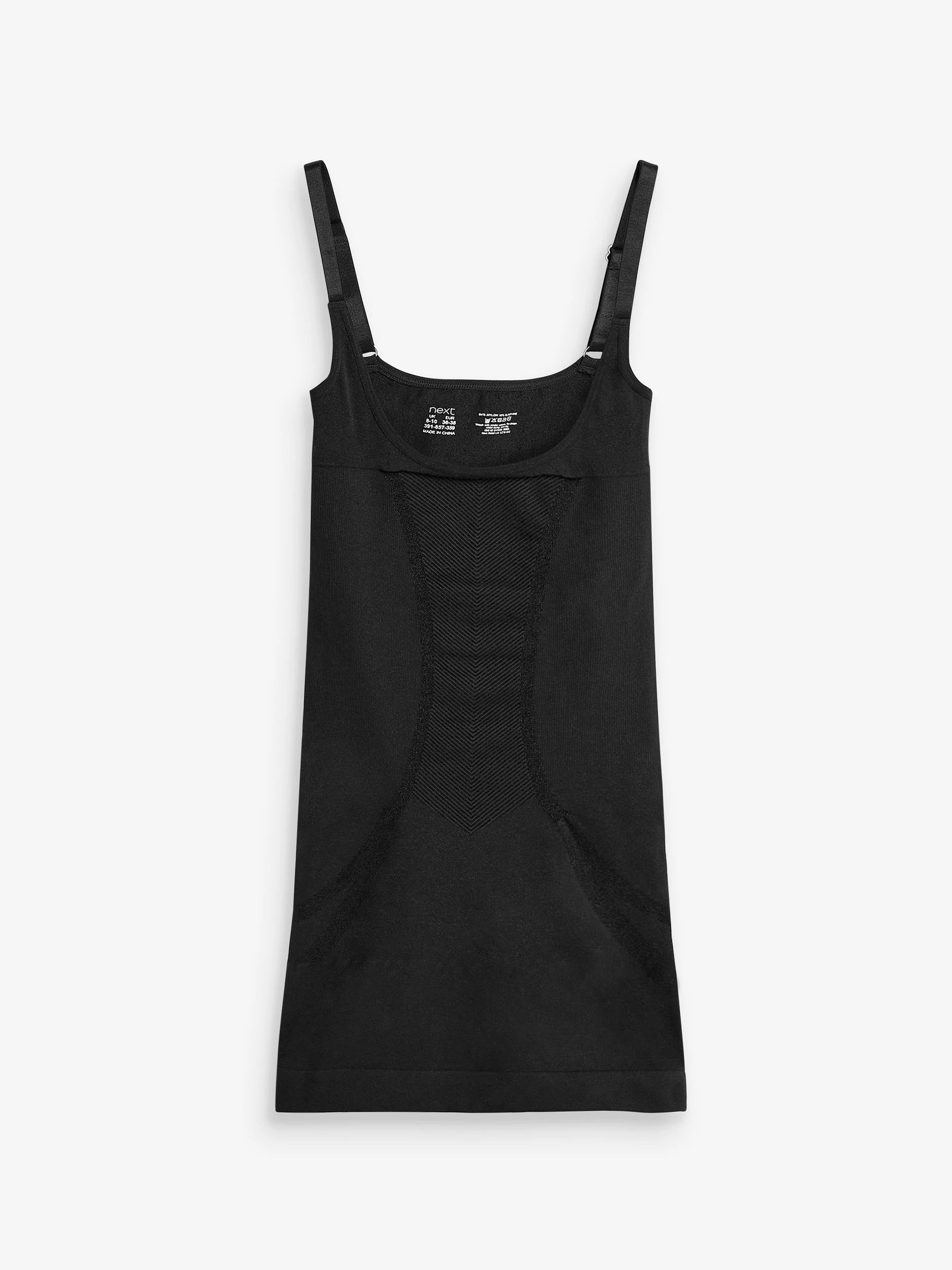 Zwart - Wear Your Own Bra - Slip met sterke buikcorrectie