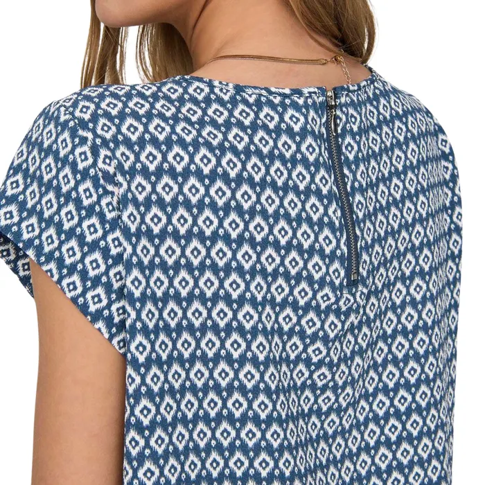 Only Vic S/S AOP Top Dames
