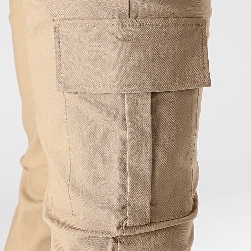 Pantalon Cargo Beige Foncé