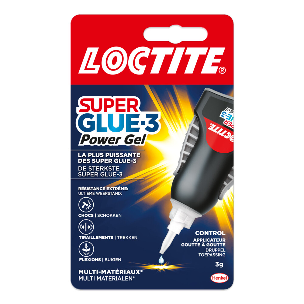Loctite Secondelijm Power Flex Gel Control3 gr