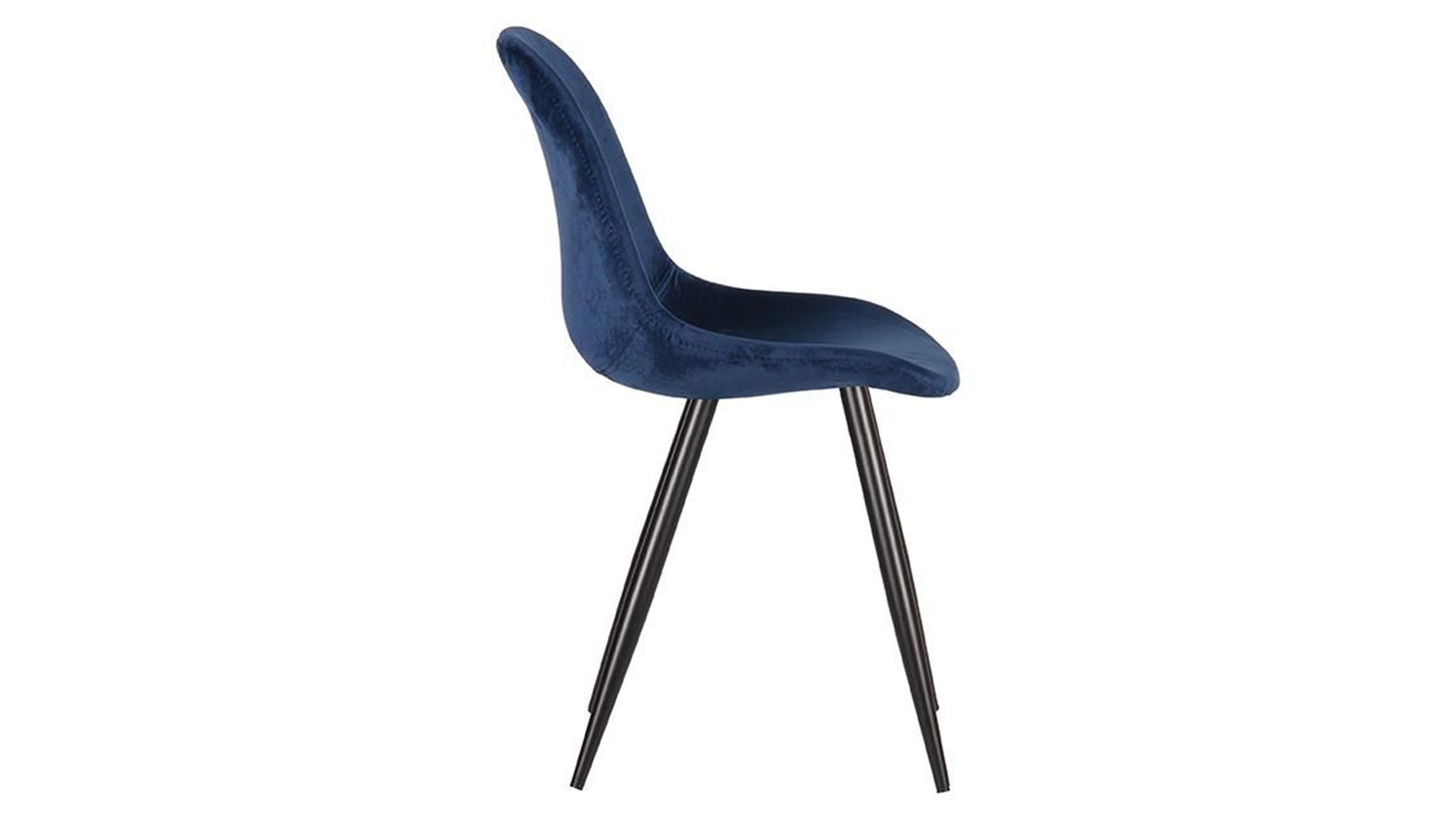 Eetkamerstoel Blauw FF-45.030 Capri B46 x D56 x H88 cm