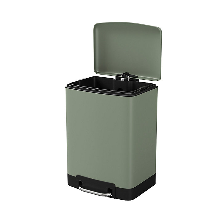 Poubelle Elland 5L de thé vert GoodHome