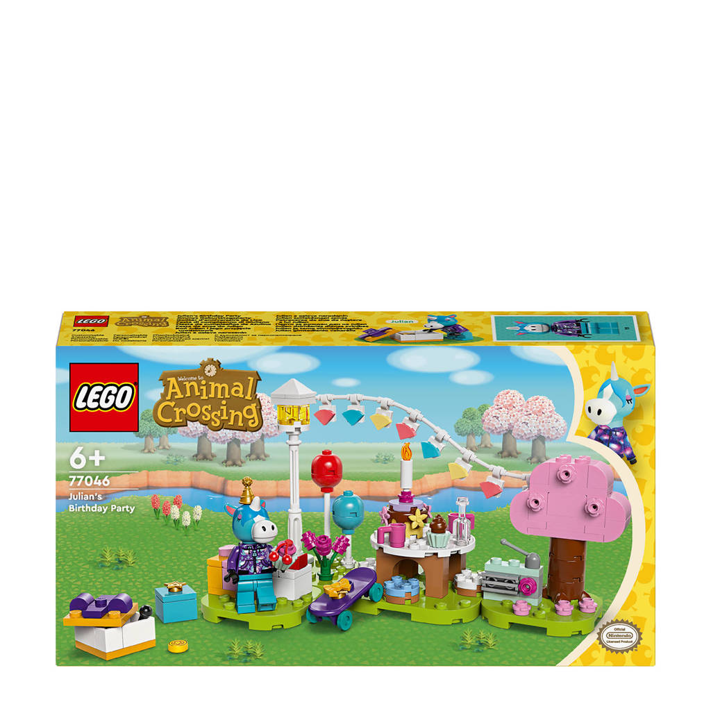 Leuke set, lang bouwplezierJulians verjaardagsfeestje Creatief Speelgoed voor Kinderen 77046
