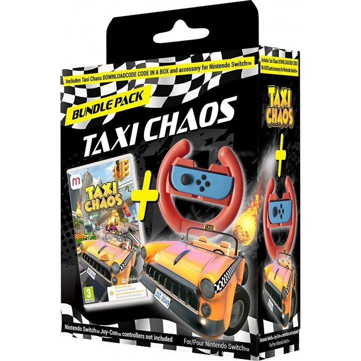 Taxi Chaos Bundle (Code in a box)- Nintendo Switch